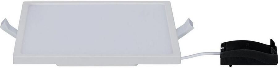 Paulmann Ledinbouwlamp Areo vierkant 180x180mm 12W 1000lm 3000K Mat wit IP23 Plafondmontage (1 stuk) - Foto 5