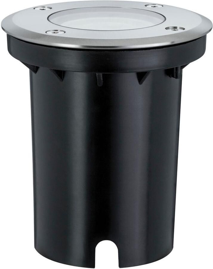 Paulmann Ledinbouwlamp Buiten 230V Bodem IP67 rond GU10 3 5W 140x140mm RVS Metaal (1 stuk) - Foto 2