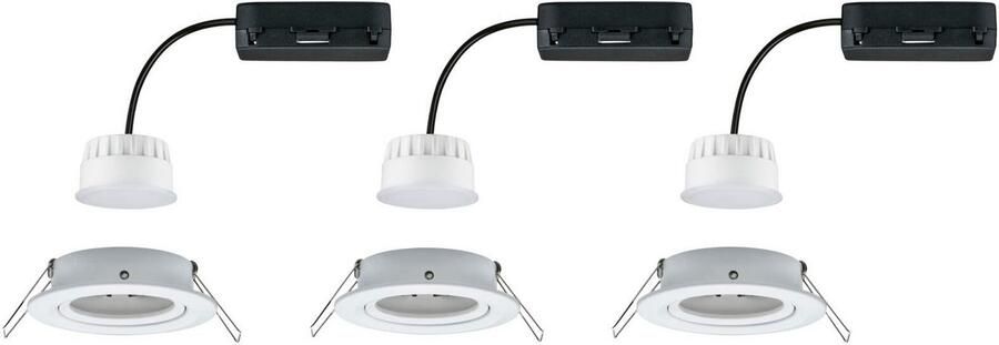 Paulmann Ledinbouwlamp LED inbouwlamp Nova Coin rond 84mm 50° Geheugenfunctie kleurwisselaar kleurregeling dimmer smart home - Foto 2