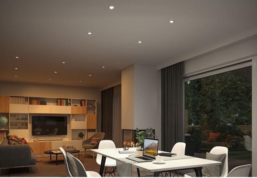 Paulmann Ledinbouwlamp LED inbouwlamp Nova Coin rond 84mm 50° Geheugenfunctie kleurwisselaar kleurregeling dimmer smart home - Foto 2