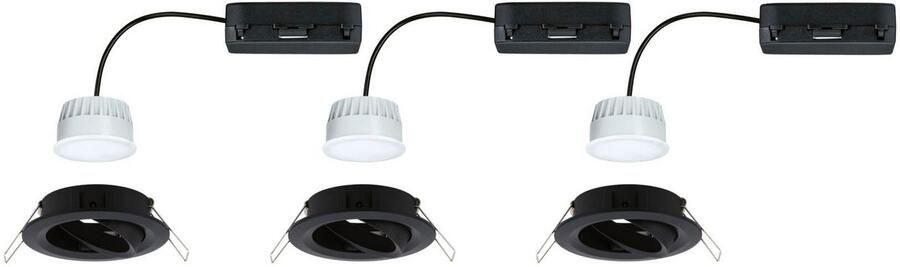 Paulmann Ledinbouwlamp LED inbouwlamp Nova Coin rond 84mm 50° Geheugenfunctie kleurwisselaar kleurregeling dimmer smart home - Foto 2