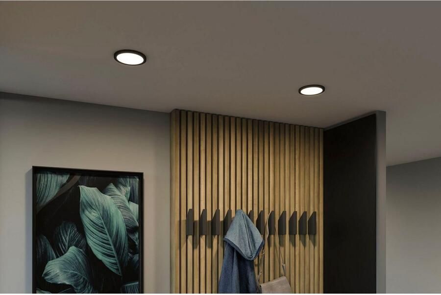 Paulmann Ledinbouwlamp AREO LED inbouwpaneel Areo VariFit IP44 rond 118mm 3000K (1 stuk) - Foto 6