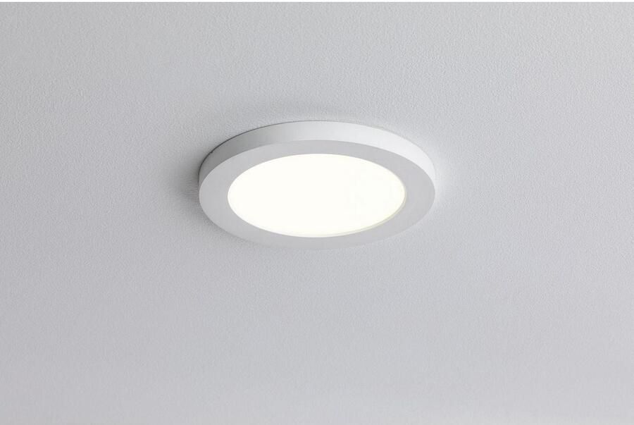 Paulmann Ledinbouwlamp LED Inbouwpaneel Cover-it rond 165mm 12W 3.000K Wit mat (1 stuk) - Foto 7