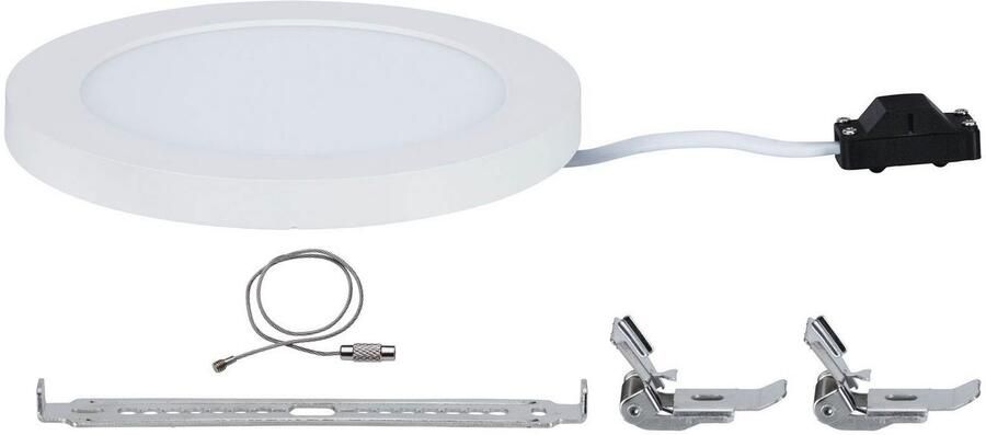 Paulmann Ledinbouwlamp LED Inbouwpaneel Cover-it rond 165mm 12W 3.000K Wit mat (1 stuk) - Foto 11