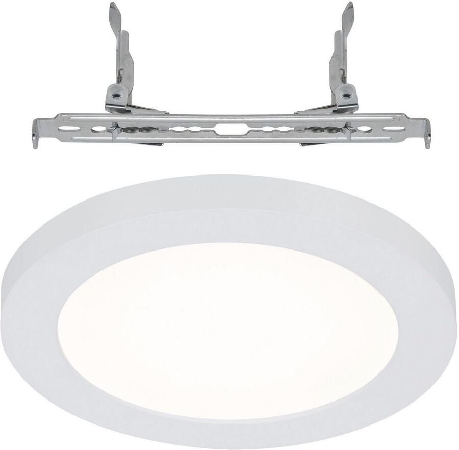 Paulmann Ledinbouwlamp LED Inbouwpaneel Cover-it rond 165mm 12W 3.000K Wit mat (1 stuk)