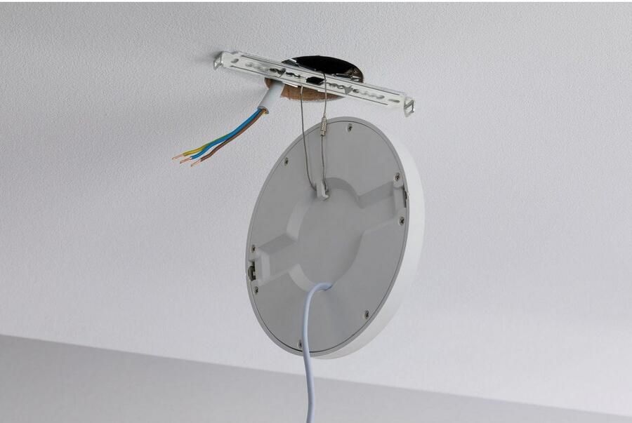Paulmann Ledinbouwlamp LED Inbouwpaneel Cover-it rond 165mm 12W 3.000K Wit mat (1 stuk) - Foto 8