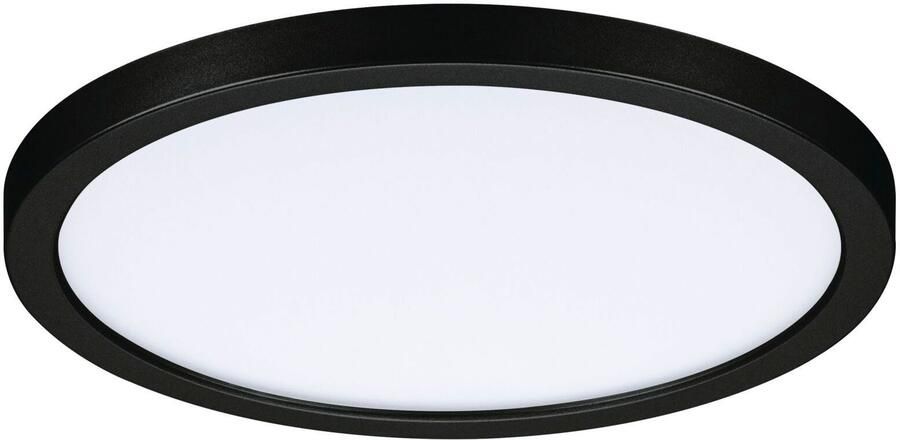 Paulmann Ledinbouwlamp LED Inbouwpaneel Areo VariFit IP44 rond 175mm 3000K Zwart dimbaar (1 stuk)
