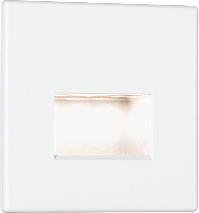 Paulmann Ledinbouwlamp LED wandinbouwlamp Edge Quadro 1 2W 25lm 230V (1 stuk) - Foto 2