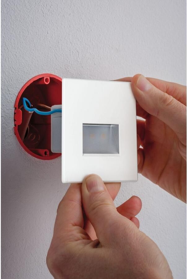 Paulmann Ledinbouwlamp LED wandinbouwlamp Edge Quadro 1 2W 25lm 230V (1 stuk) - Foto 4