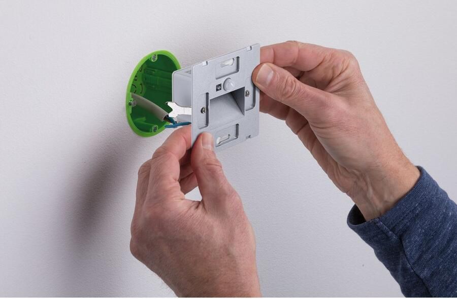 Paulmann Ledinbouwlamp LED wandinbouwlamp Edge Quadro 1 2W 25lm 230V 2700K (1 stuk) - Foto 9