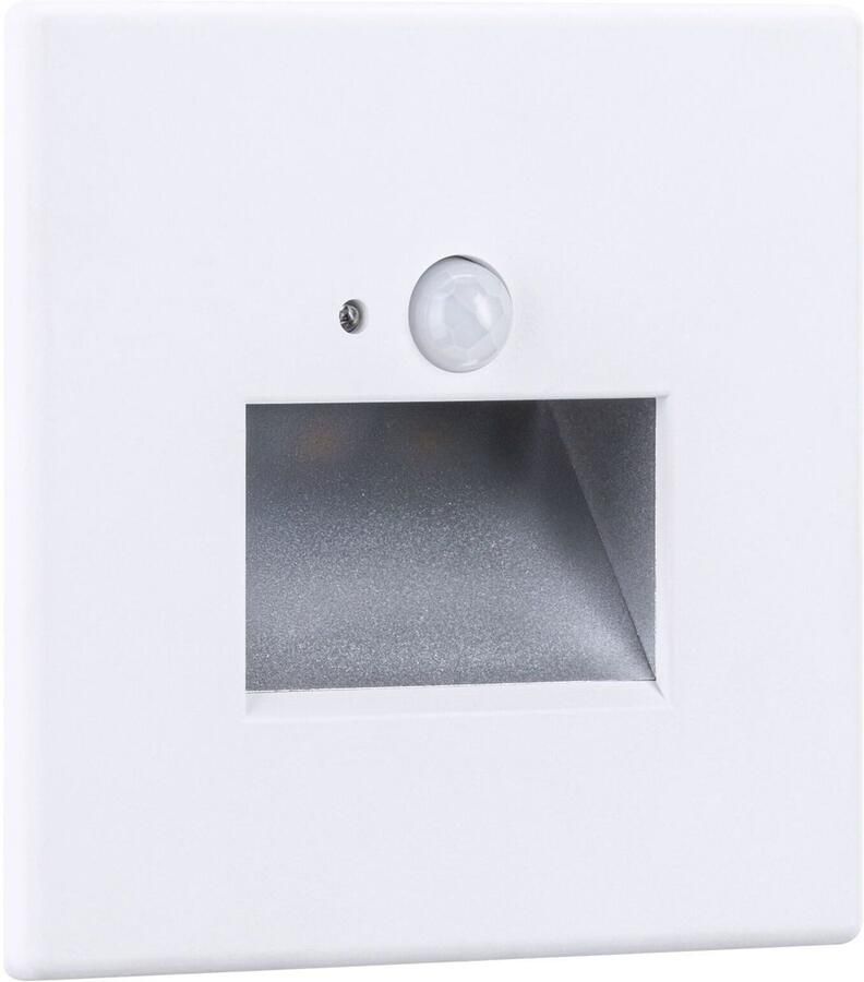 Paulmann LED-wandinbouwlamp Edge Quadro hoekig 80x42mm 1 2W 25lm 230V 2700K Wit mat - Foto 2