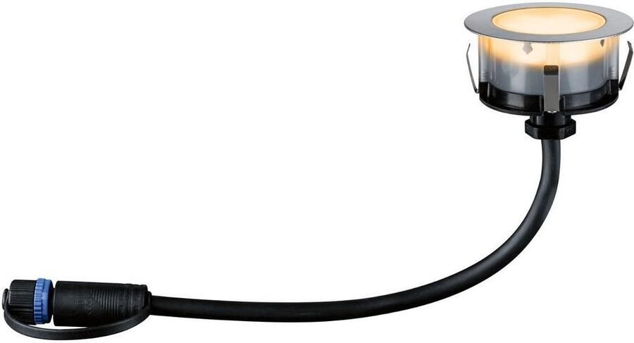 Paulmann Ledinbouwlamp Plug & Shine Vloer Basisset IP67 2200K 3x2W 21VA zilverkleur (3 stuks) - Foto 8