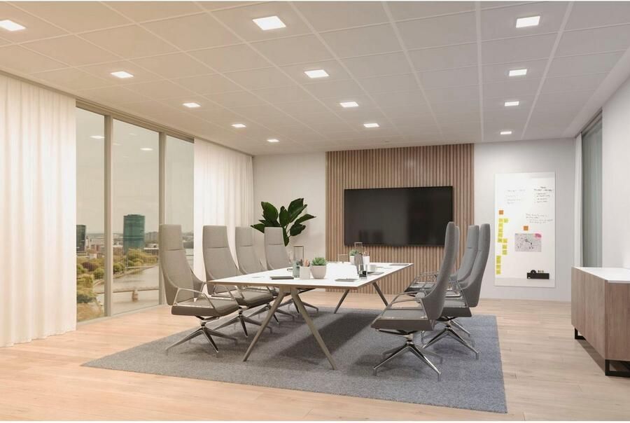 Paulmann Ledinbouwlamp LED Inbouwpaneel Veluna VariFit IP44 vierkant 125x125mm 8 5W 4.000K Satin (1 stuk) - Foto 10