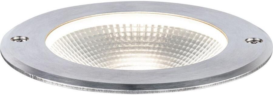 Paulmann Ledinbouwlamp Vloer IP67 120mm 3000K 6W 580lm 230V RVS Aluminium (1 stuk) - Foto 5