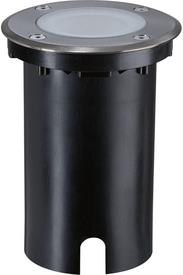 Paulmann Ledinbouwlamp Vloer IP67 rond 110mm RGBW+ 4 9W 300lm 230V Geborsteld ijzer Aluminium (1 stuk) - Foto 2