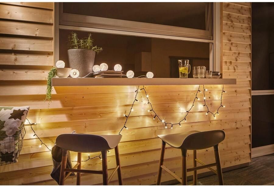 Paulmann Lichtsnoer Buiten Mobiele Lampionketting IP44 3000K 7x1lm 5V oplaadbaar met USB (1 stuk) - Foto 12