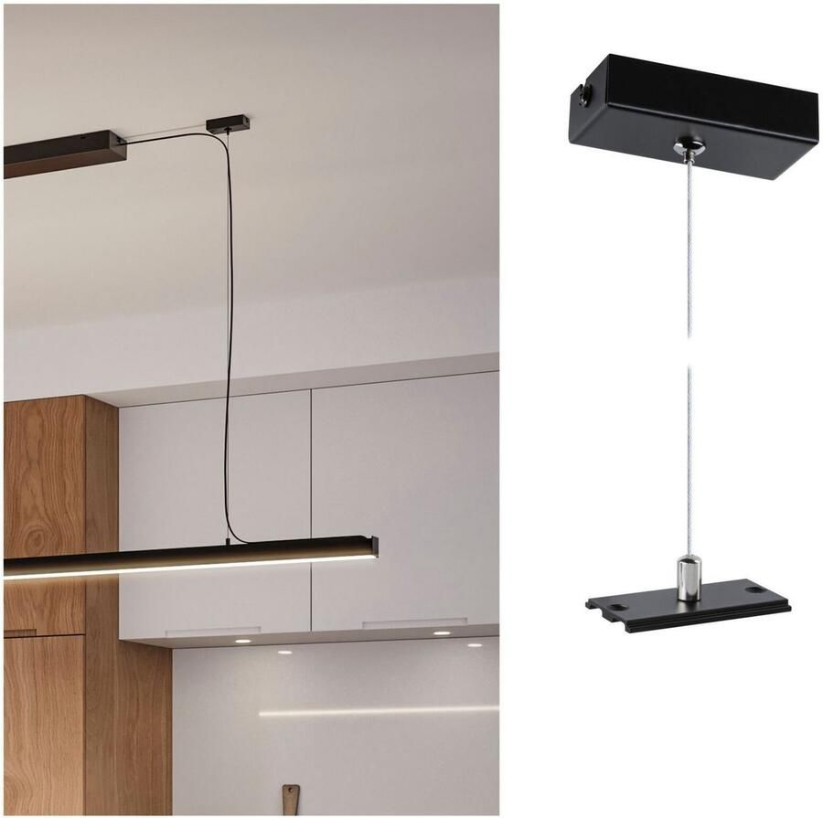 Paulmann Railsysteem-lampen Linion kabelophang 1 5m (1-delig)
