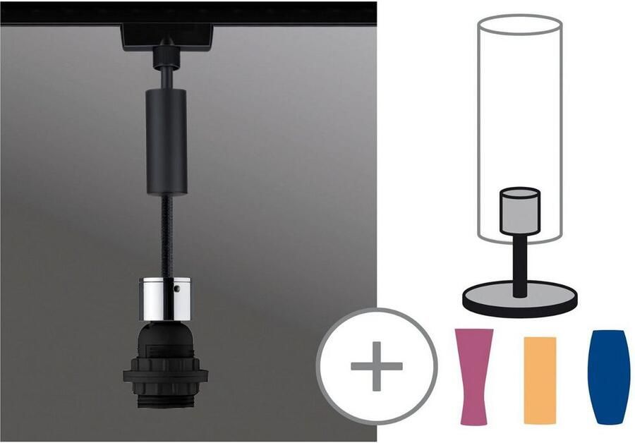 Paulmann Railsysteem-lampen URail Hanglamp 2Easy E27 max. 20W dimbaar 230V (1-delig) - Foto 3