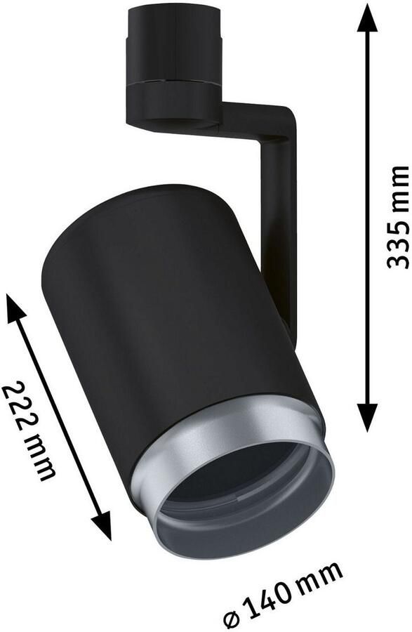 Paulmann Railsysteem-lampen URail rail spot Asthene Enkelspot E27 max. 50W 230V (1-delig) - Foto 4