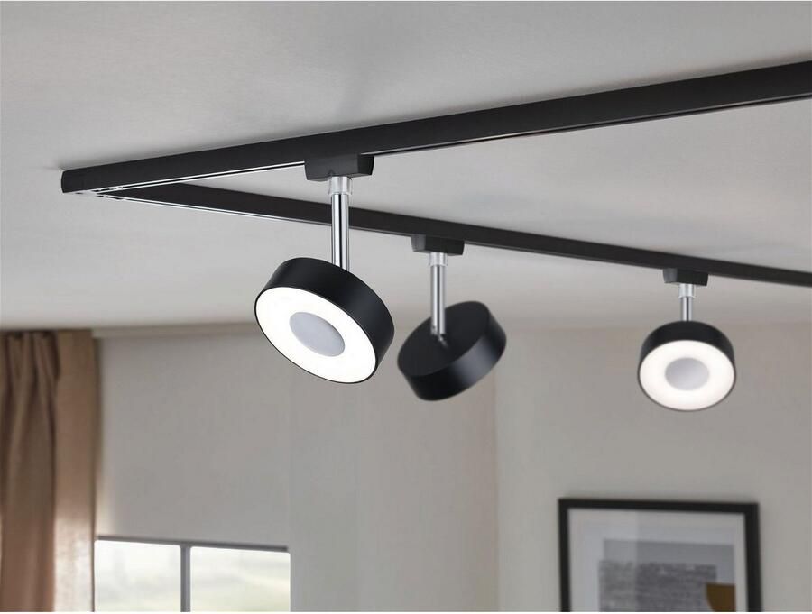 Paulmann Railsysteem-lampen URail rail spot Circle Enkelspot 160lm 5W 4000K 230V Chroom mat (1-delig) - Foto 2