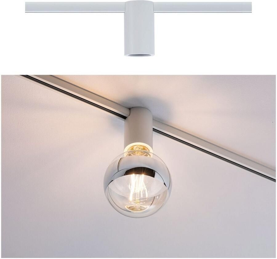 Paulmann Railsysteem-lampen URail rail spot Socket Enkelspot E27 max. 20W 230V (1-delig)