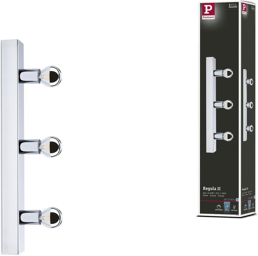 Paulmann Spiegellamp IP44 E14 230V dimbaar (1 stuk) - Foto 3