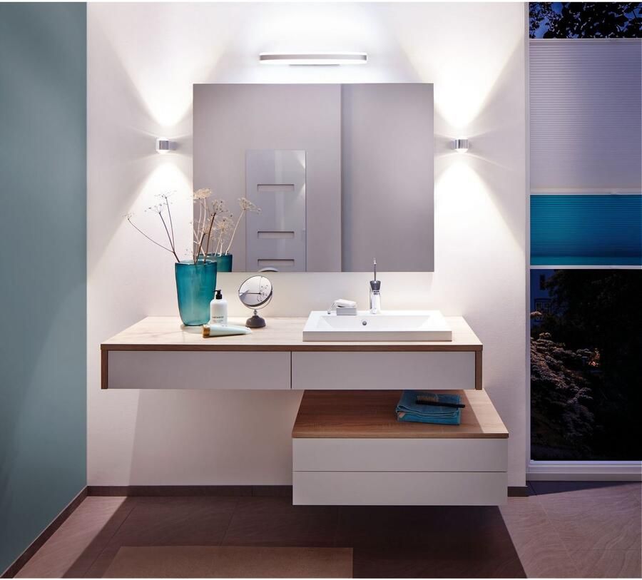 Paulmann Spiegellamp Kuma 500mm IP44 9W Chroom Wit Metaal Acryl (1 stuk)