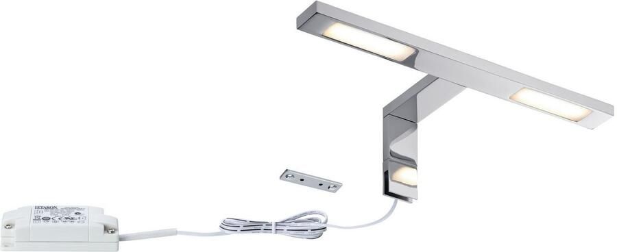 Paulmann Spiegellamp LED Galeria Spiegel- en Opberglicht Double Hook 2x3 2W Chroom (1 stuk) - Foto 7