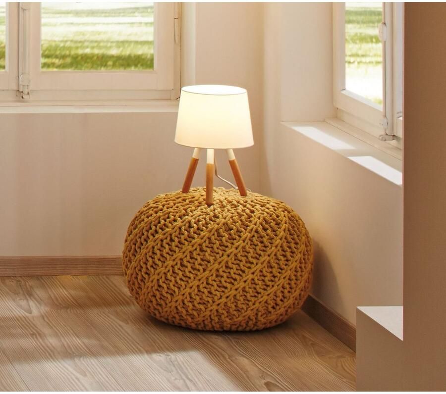 Paulmann Tafellamp Neordic Berit max.1x20W E27 Wit Hout 230V Stof Metaal (1 stuk) - Foto 6