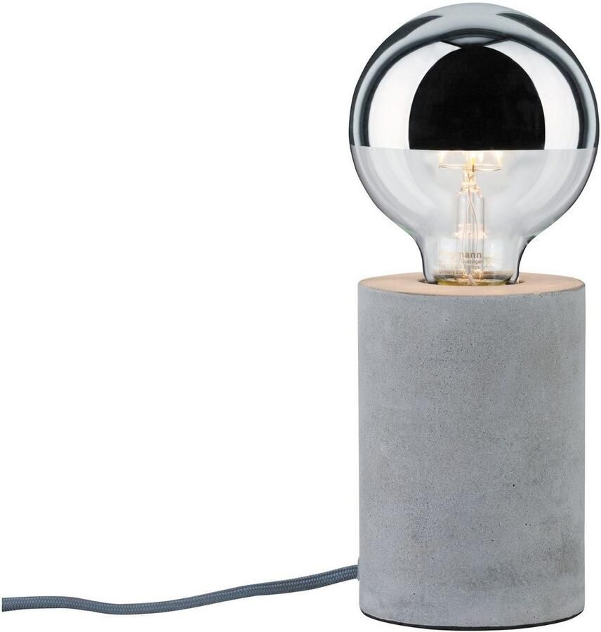Paulmann Tafellamp Neordic Mik rond max.1x20W E27 Grijs 230V Beton (1 stuk) - Foto 2