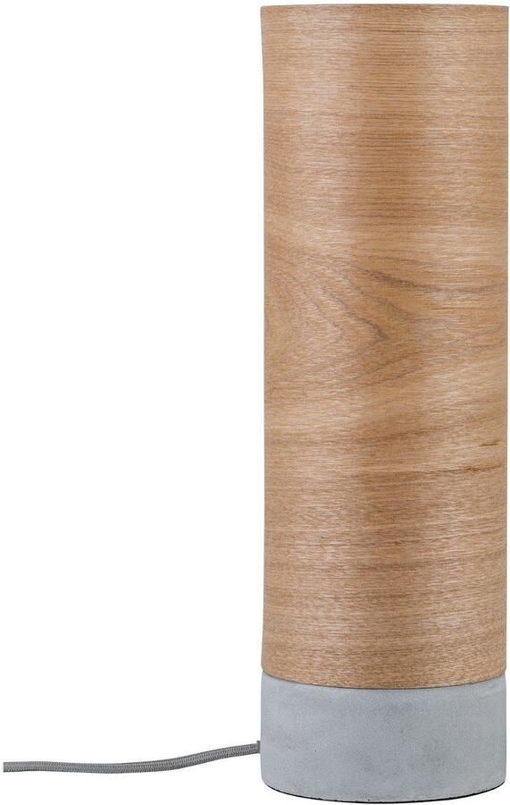 Paulmann Tafellamp Neordic Skadi max.1x20W E14 Grijs 230V Hout Beton (1 stuk) - Foto 7