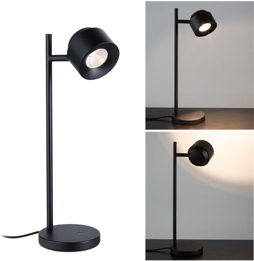 Paulmann Tafellamp Puric Pane LED dimmable black aluminum (1 stuk) - Foto 7
