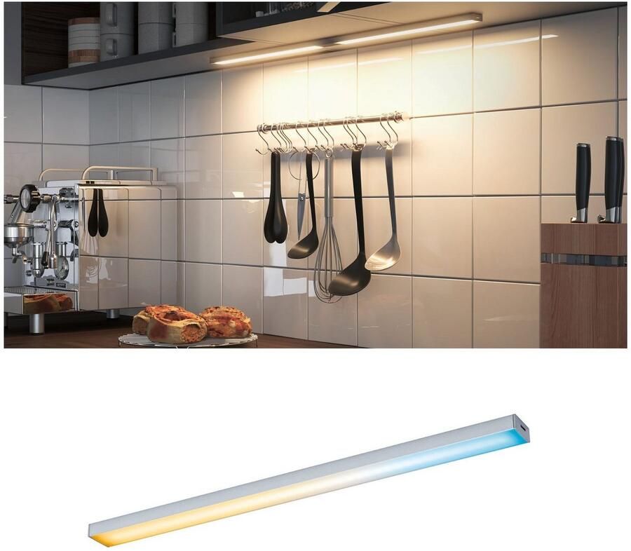 Paulmann Verlichting voor onderkast Clever Connect Spot Barre 350mm 3 5W 12V chroom mat kunststof (1 stuk)