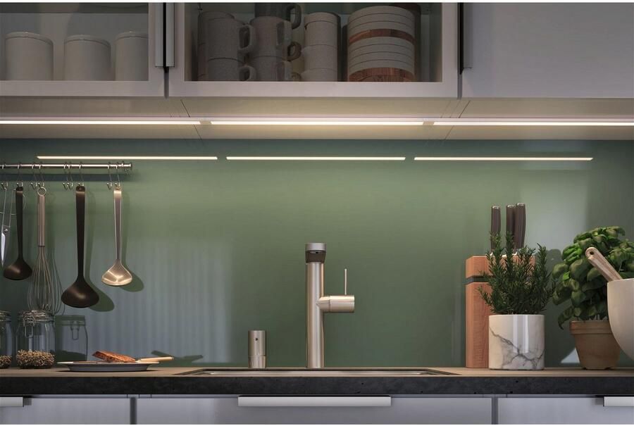 Paulmann Verlichting voor onderkast Clever Connect Spot Border 500mm 1x7 3W 12V wit mat kunststof (1 stuk) - Foto 4