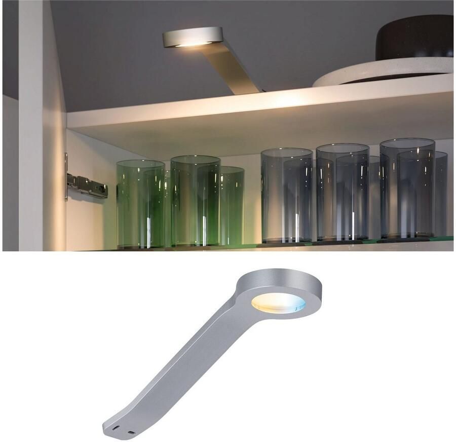 Paulmann Verlichting voor onderkast Clever Connect Spot Mike 2W 2700-6500K 12V chroom mat kunststof (1 stuk)