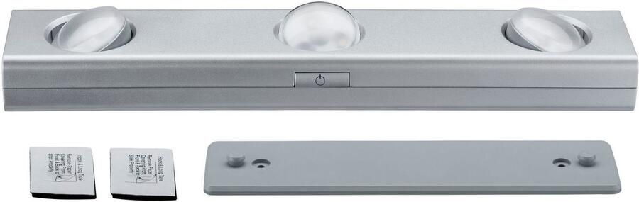 Paulmann Verlichting voor onderkast LED Jiggle 3-delige Spot dimbaar op batterijen (1 stuk) - Foto 4