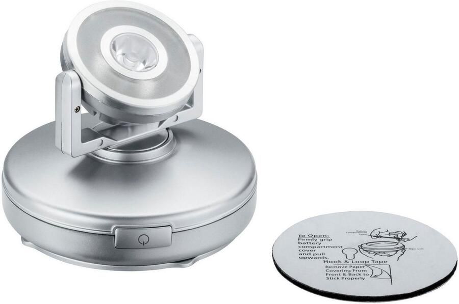 Paulmann Verlichting voor onderkast LED Rotate 1-delige Spot dimbaar op batterijen (1 stuk) - Foto 4