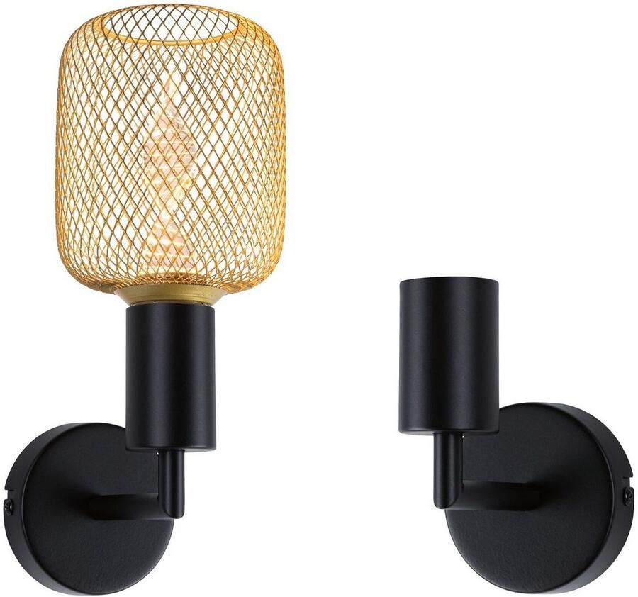 Paulmann Wandlamp Ravi IP44 max 1x60W 230V Metaal (1 stuk)