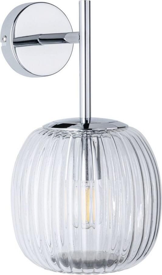 Paulmann Wandlamp Ruya IP44 E14 230V max. 20W Glas Chroom (1 stuk) - Foto 7