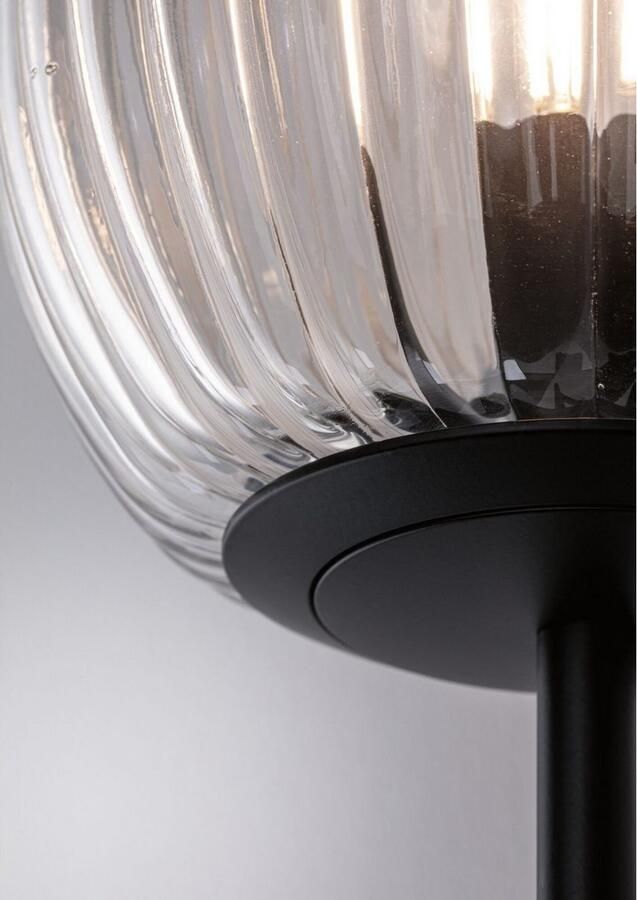 Paulmann Wandlamp Ruya IP44 E14 230V max. 20W Glas Zwart mat (1 stuk) - Foto 3