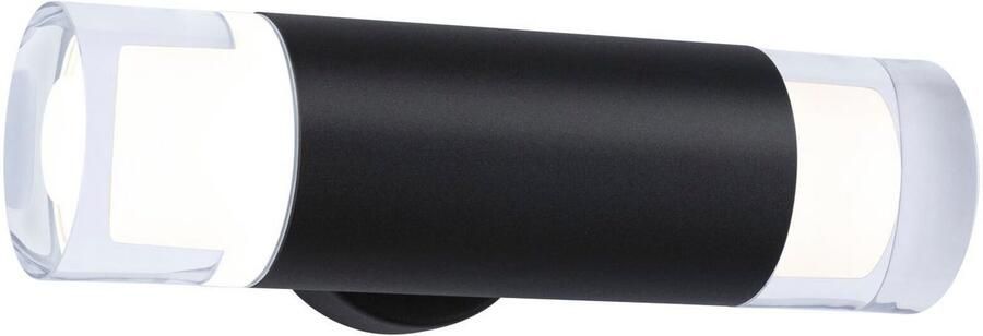 Paulmann Wandlamp Selection badkamer wand- plafondlamp Kame IP44 signal zwart 2 stuks (1 stuk) - Foto 7