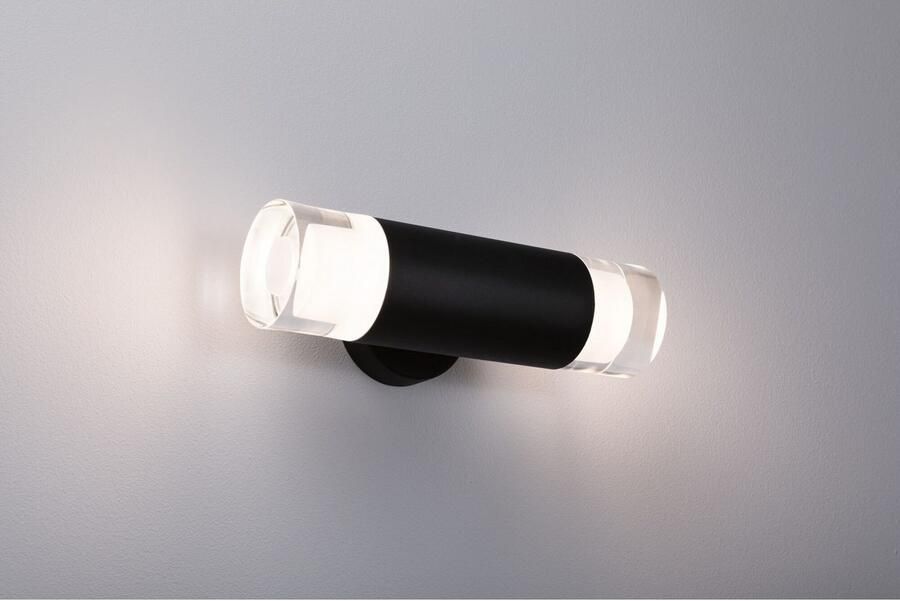 Paulmann Wandlamp Selection badkamer wand- plafondlamp Kame IP44 signal zwart 2 stuks (1 stuk) - Foto 5