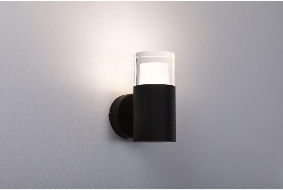 Paulmann Wandlamp Selection badkamer wand- plafondlamp Kame IP44 signal zwart (1 stuk) - Foto 6