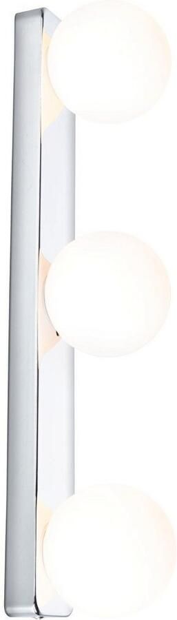 Paulmann Wandlamp Selection Bathroom Gove IP44 max. 3x20W Balken Glas Metaal (1 stuk) - Foto 7