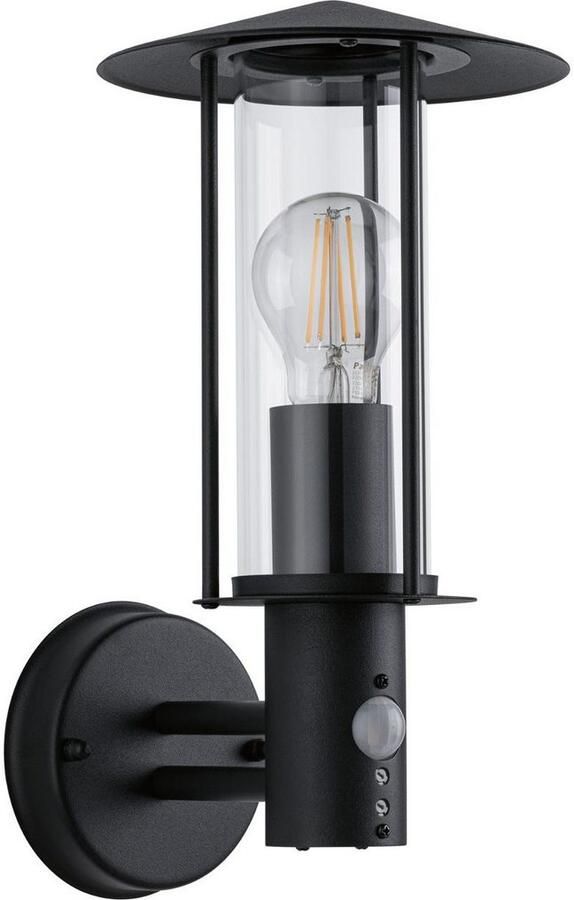 Paulmann Wandlamp voor buiten Classic IP44 173mm max. 15W 230V donkergrijs metaal glas (1 stuk) - Foto 4