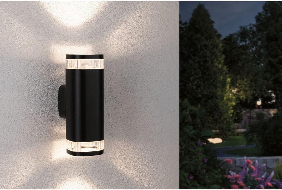 Paulmann Wandlamp voor buiten Colum IP44 80x112mm max. 20W 230V antraciet aluminium (1 stuk) - Foto 5
