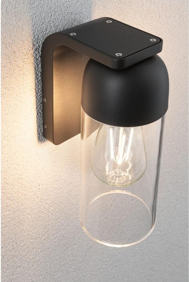 Paulmann Wandlamp voor buiten Lantea IP44 91x144mm max. 15W 230V Antraciet Aluminium (1 stuk) - Foto 3