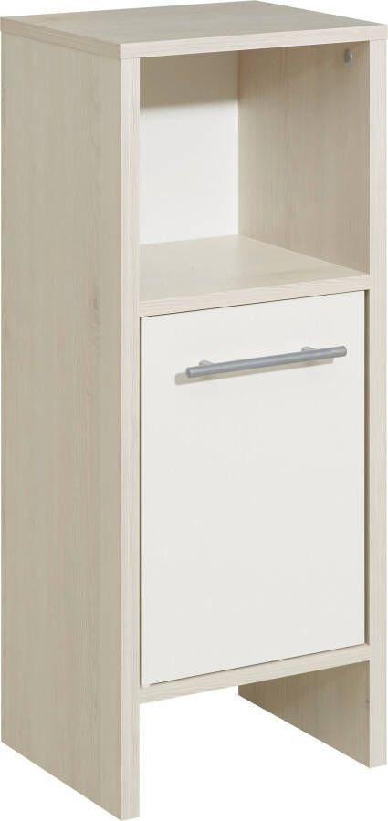 Saphir Onderkast Quickset 350 Badkamermeubel 1 deur 1 nis 33 cm breed wit glans (1 stuk) - Foto 5