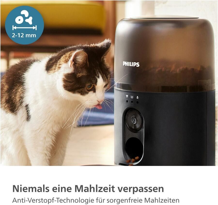 Philips Voerautomaat PAW5320 02 Pet Series met Camera 4 5l voor Katten en kleine Honden - Foto 4