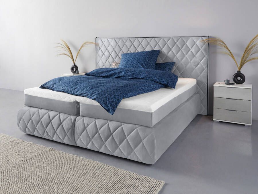 Places of Style Boxspring Alaric naar keuze met en zonder stralen topmatras pocketvering - Foto 13